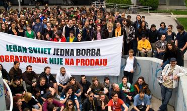 Scene from the film The Blockade