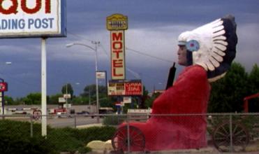 Scene from the film The Last Buffalo Hunt