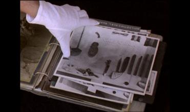 Scene from the film Bowers Cave