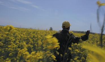 Scene from the film Outside