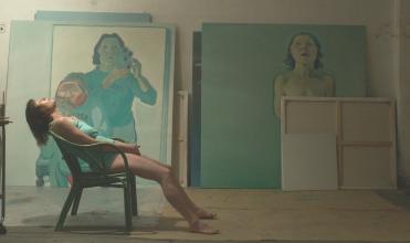 Scene from the film Sleeping with a Tiger