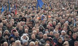 Scene from the film Maidan