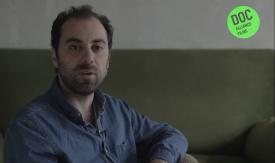 Scene from the film Video Interview: Ziad Kalthoum on Taste of Cement