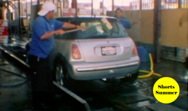 Scene from the film Car Wash