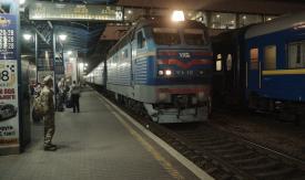 Scene from the film Train Kyiv - War
