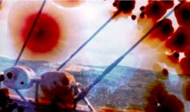 Scene from the film Crushed Between Ocean and Sky