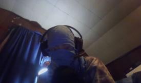 Scene from the film The Mechanics of Fluids