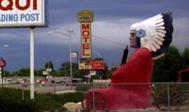 Scene from the film The Last Buffalo Hunt