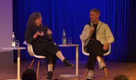 Scene from the film Masterclass with Lee Anne Schmitt