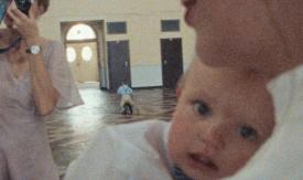 Scene from the film Unborn Father