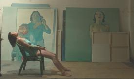 Scene from the film Sleeping with a Tiger