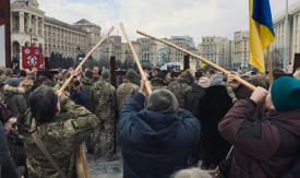 Scene from the film The Invasion