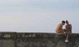 Scene from the film The Leap
