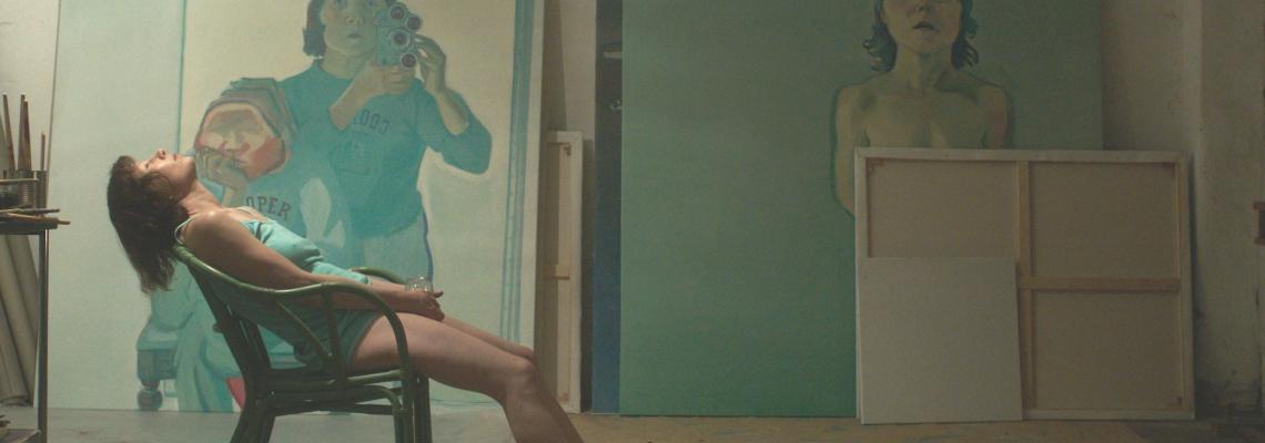 Scene from the film Sleeping with a Tiger