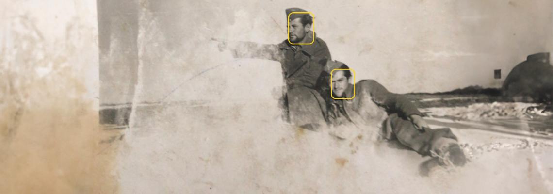 Scene from the film Who was Here?