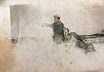 Scene from the film Who was Here?