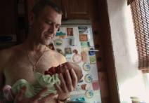 Scene from the film Dad's Lullaby